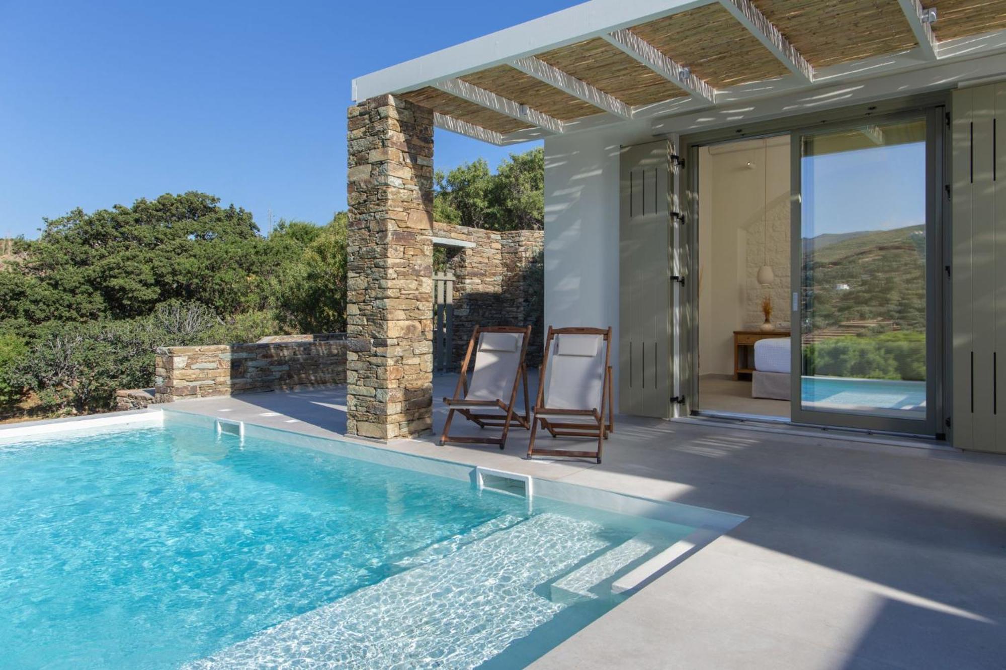 Casa Di Fiori Andros Suites エクステリア 写真